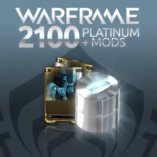 Warframe 2100 Platinum + Dual Rare Mods