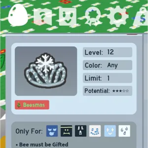 snow crown bee swarm