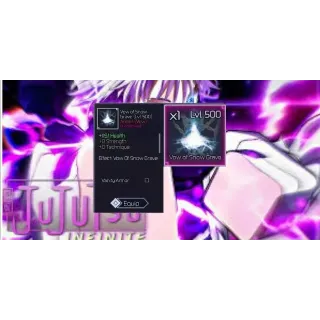 Vow of Snow Grave | jujutsu infinite