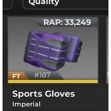 Sports Gloves Imperial | Bloxstrike