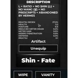 Shin - Fate | Type://soul