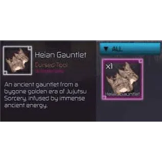 Heian Gauntlets | Jujutsu infinite