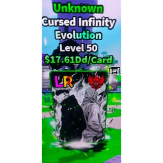 unknown Cursed Infinity | anime card farm 