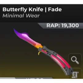 Butterfly knife fade | Bloxstrike