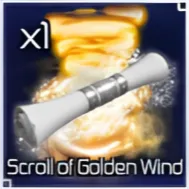 Jujutsu Infinite|Scroll of Golden wind