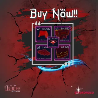 Lunar soldier set ( NEW ) | Jujutsu infinite