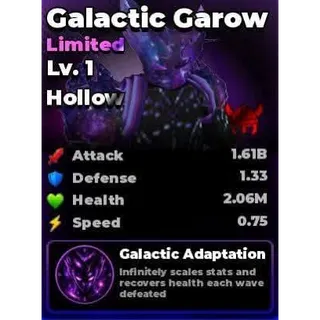 Galactic garow | Roll anime to fight