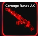 carnage runes ak (99/249) | hypershot