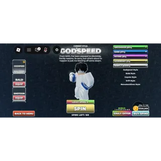 Shiny goodspeed + bald | Untitled Boxing Game