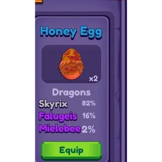 100 Honey egg 2026 | Dragon Adventure