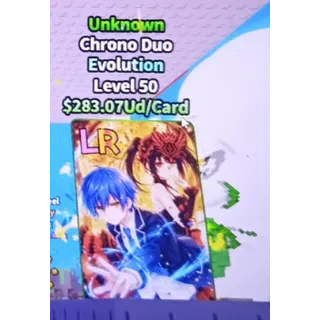 5x Unknown chrono Duo | Anime card farm