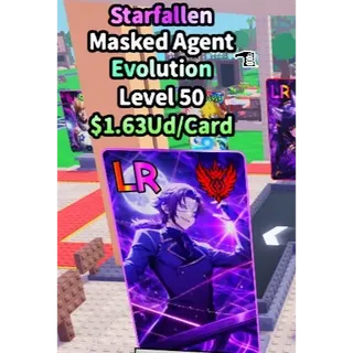 starfallen masked agent | Anime card farm