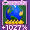 5 star canada globe | +1 speed keyboard escape