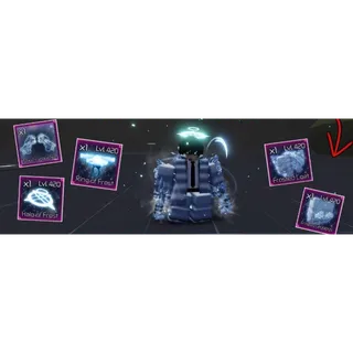 Frost Set with twin cryoblaster | Jujutsu Infinite Winter