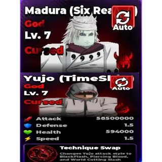 Yujo + Madura | roll anime to fight