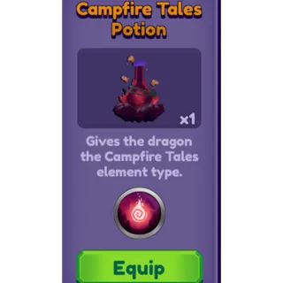 Campfire tales potion | Dragon Adventures