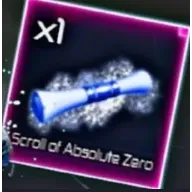 Jujutsu Infinite | Scroll of Absolute zero