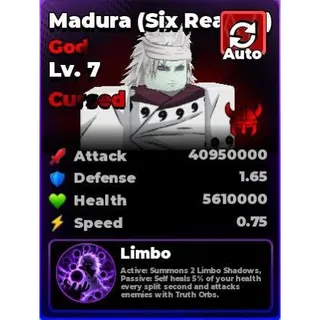 Madura (six realms) | Roll anime to fight
