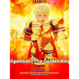 gilgamesh ( the golden king ) | Anime Guardians