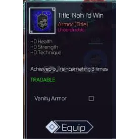 Nah i'd Win Title | Jujutsu infinite