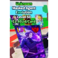 Unknown Masked agent | Anime card farm