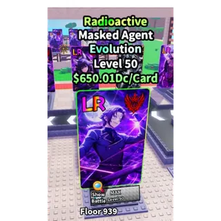 radioactive masked agent | Anime card farm