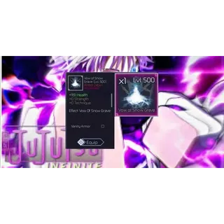 Vow of Snow Grave | jujutsu infinite