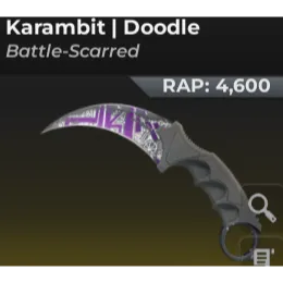 karambit doodle | Bloxstrike 