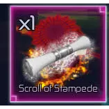 Scroll of stampede (NEW) | Jujutsu infinite