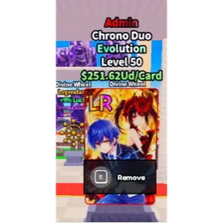 Admin Chrono Duo | Anime card farm