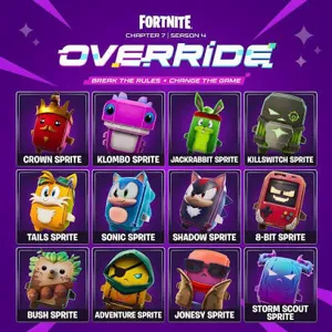Any 4 Chapter 7 Season 4 Fortnite Sprites 