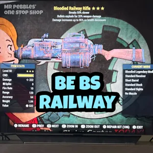 Weapon | BE BS Railway 🚂