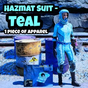 Hazmat Suit - Teal