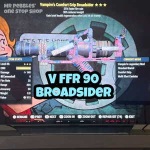 Weapon | V FFR 90 Broadsider 💣