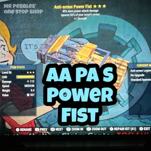 Weapon | AA PA S Power Fist
