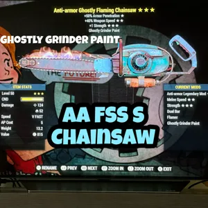 AA FSS S Chainsaw 🌟🌟🌟