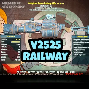 Weapon | V2525 Railway 🌟🌟🌟