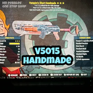Weapon | V5015 Handmade 🌟🌟🌟