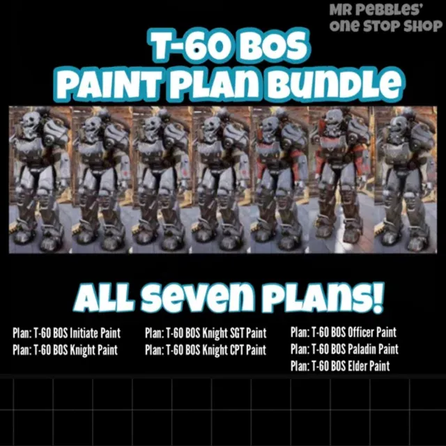 T60 BOS Paint Plans - Fallout 76 Game Items - Gameflip