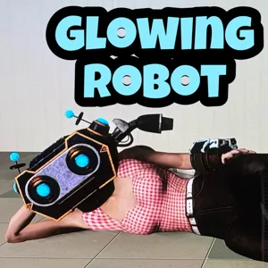 Glowing Robot