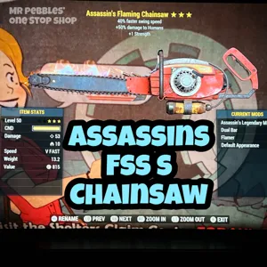 Weapon | ASSS Chainsaw 🌟🌟🌟