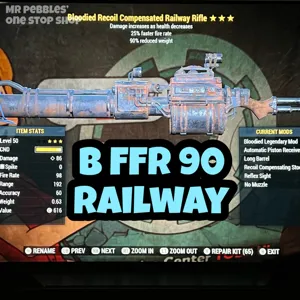 Weapon | B FFR 90 Railway 🌟🌟🌟