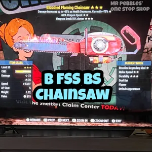 Weapon | B FSS BS Chainsaw 🌟🌟🌟