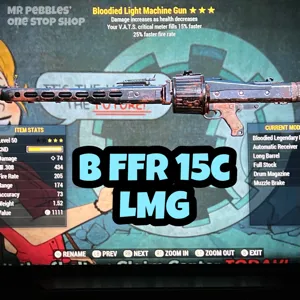 Weapon | B2515 LMG 🌟🌟🌟
