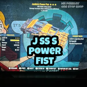 Weapon | J SS S Power Fist 🌟🌟🌟