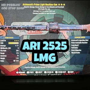 Weapon | Ari2525 LMG 🌟🌟🌟
