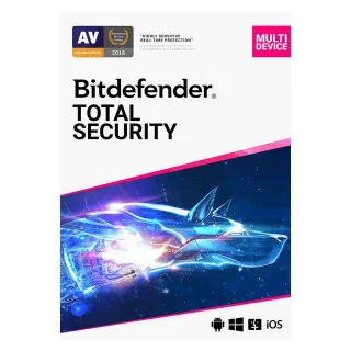 Bitdefender 5-Device Total Security 1 Year