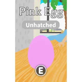 UNTOUCHED PINK EGG