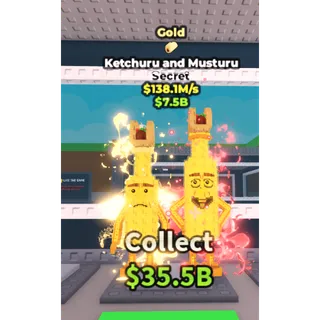 Ketchuru and Musturu 140M GOLD