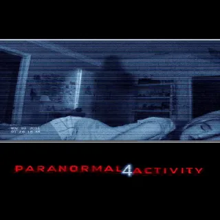 Paranormal Activity 4 HD VUDU OR ITUNES